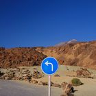 Links geht es zum Teide