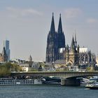 linksrheinisches Köln mit Dom