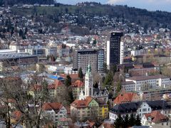 Linsenbühlkirche und Kantonsspital