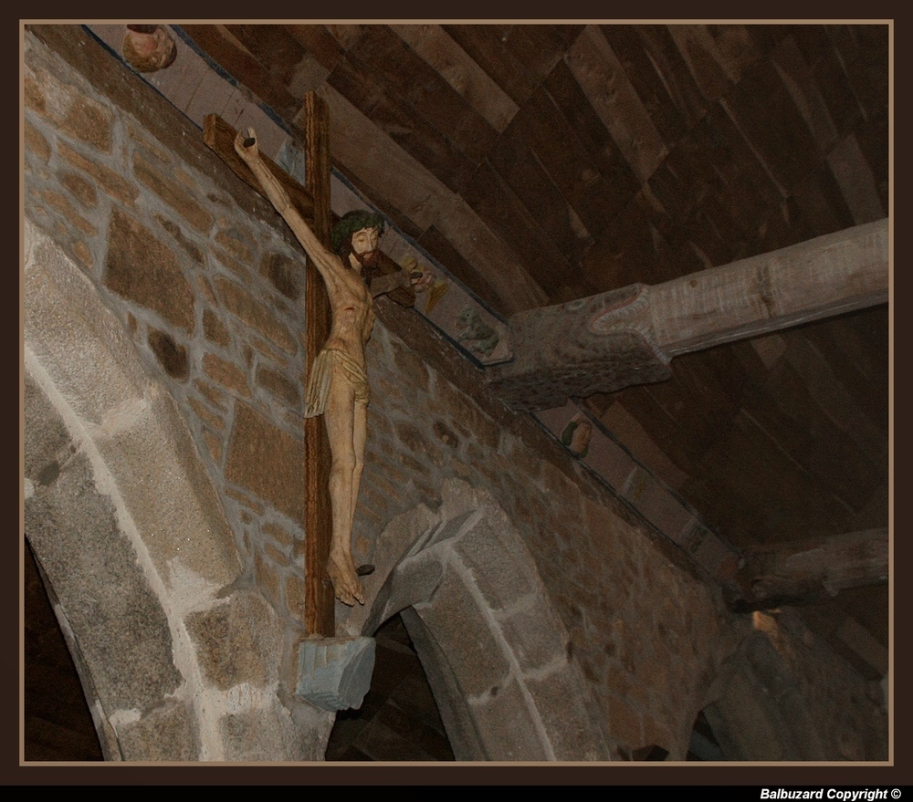 " L'inspiration du Christ Jaune de Gaugin dans la chapelle de Trémalo "