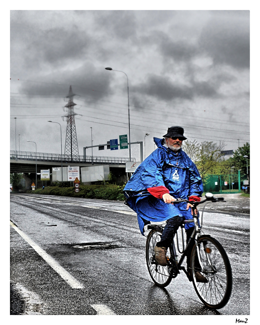 L'intrepido ciclista