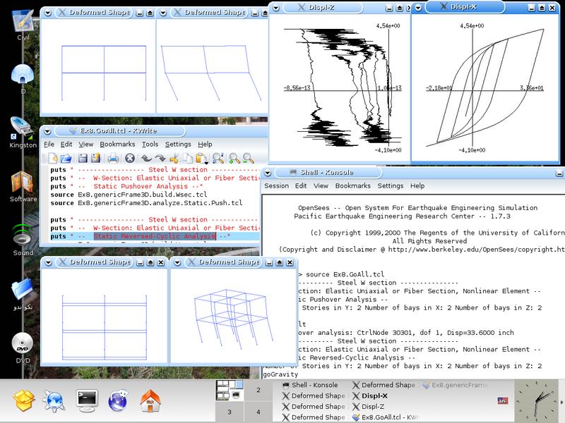 linux opensees