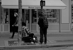 L'invisible barrière sociale .