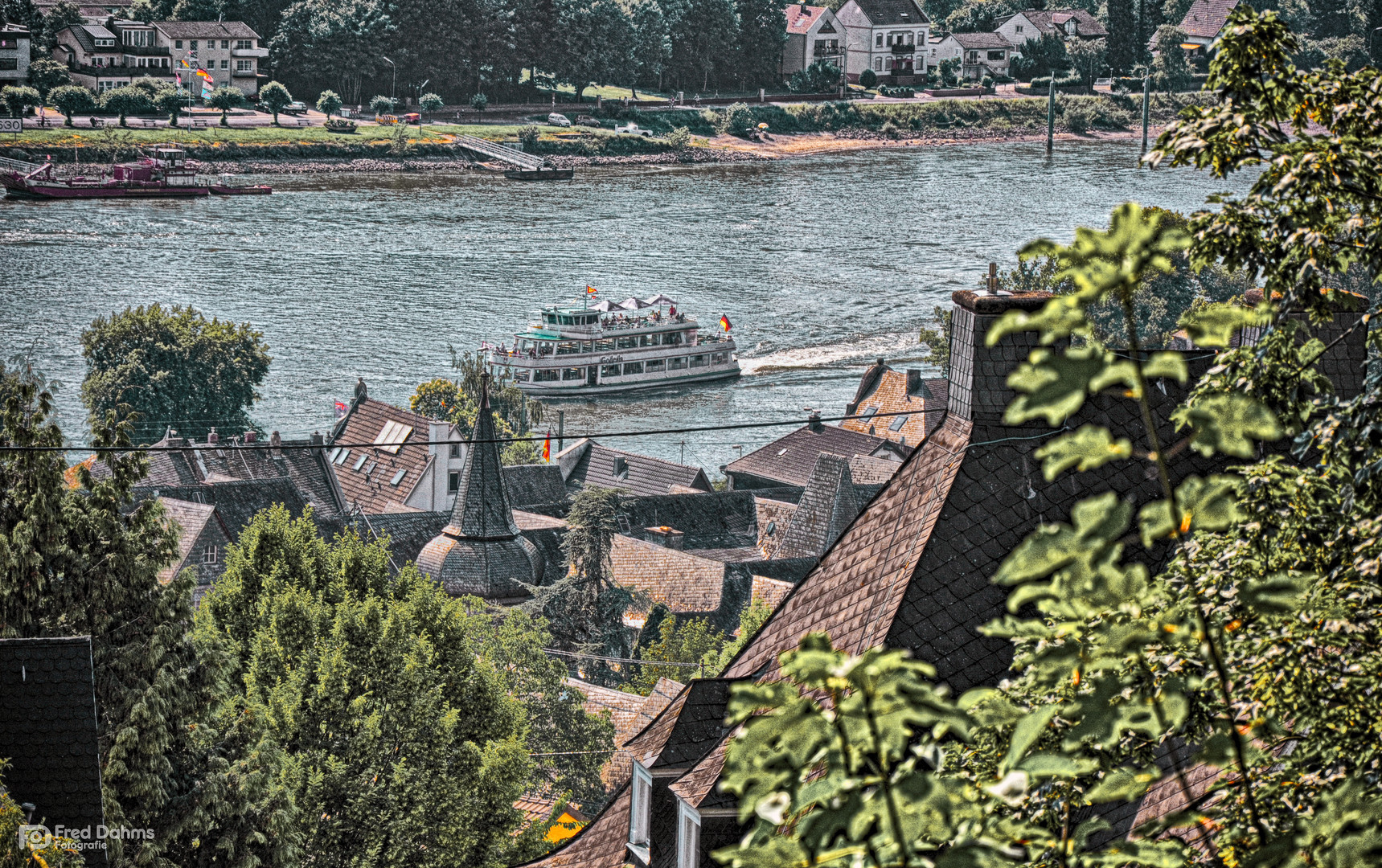 Linz am Rhein, Blick vom Kaiserberg