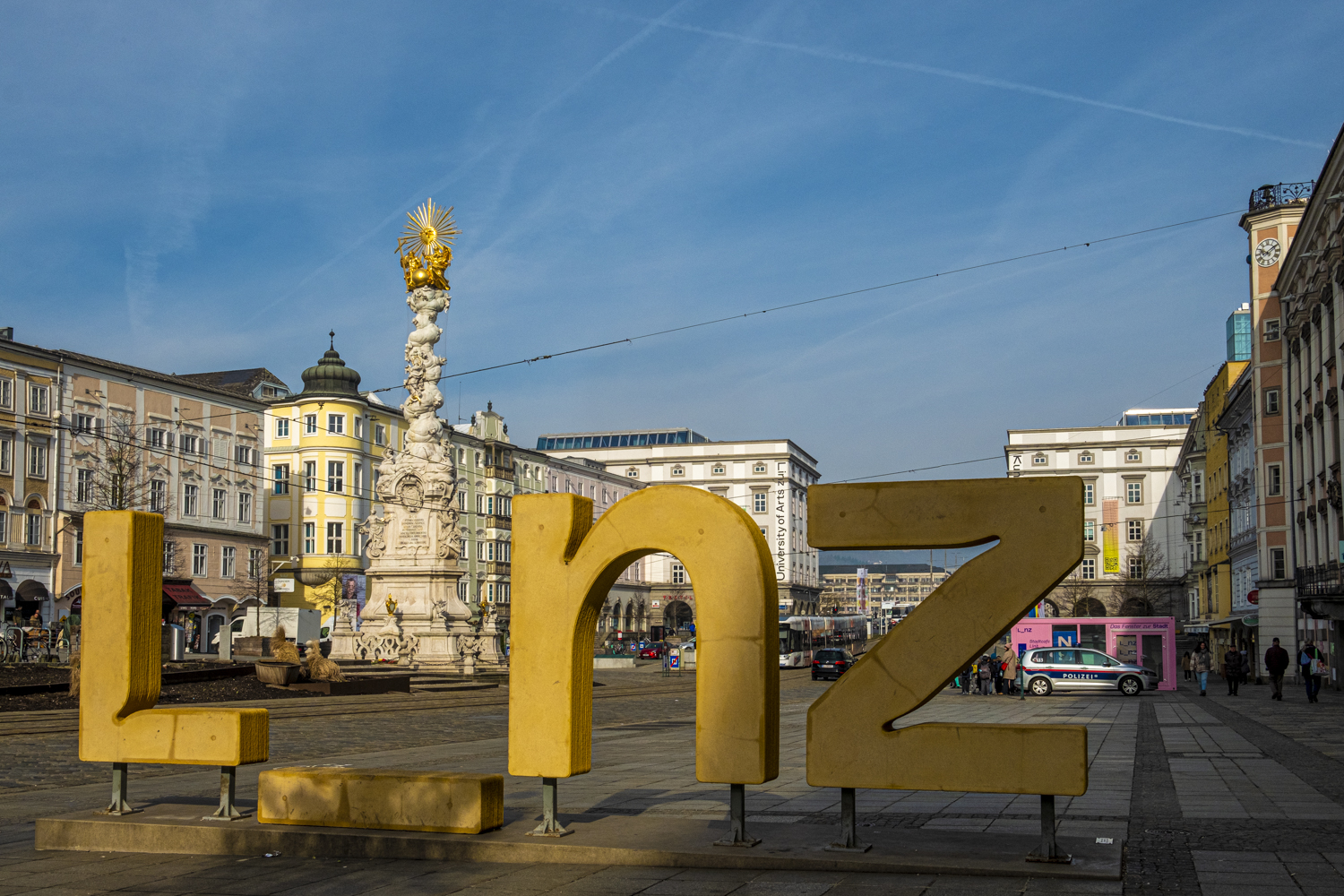 Linz an der Donau.