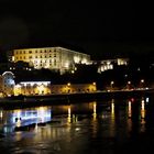 LINZ - Austria - Donaulände Panorama + Linzer Schloss