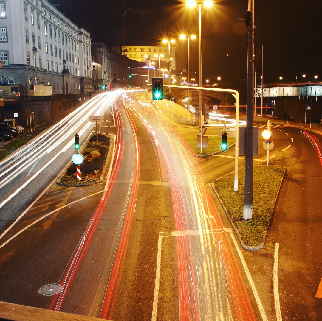 Linz bei Nacht