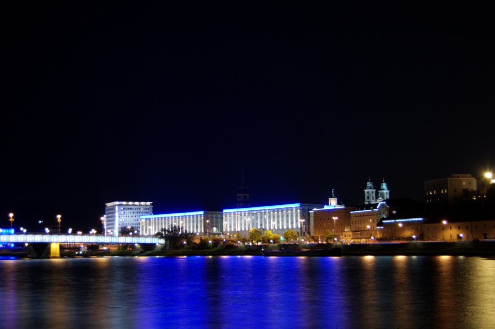 Linz bei Nacht