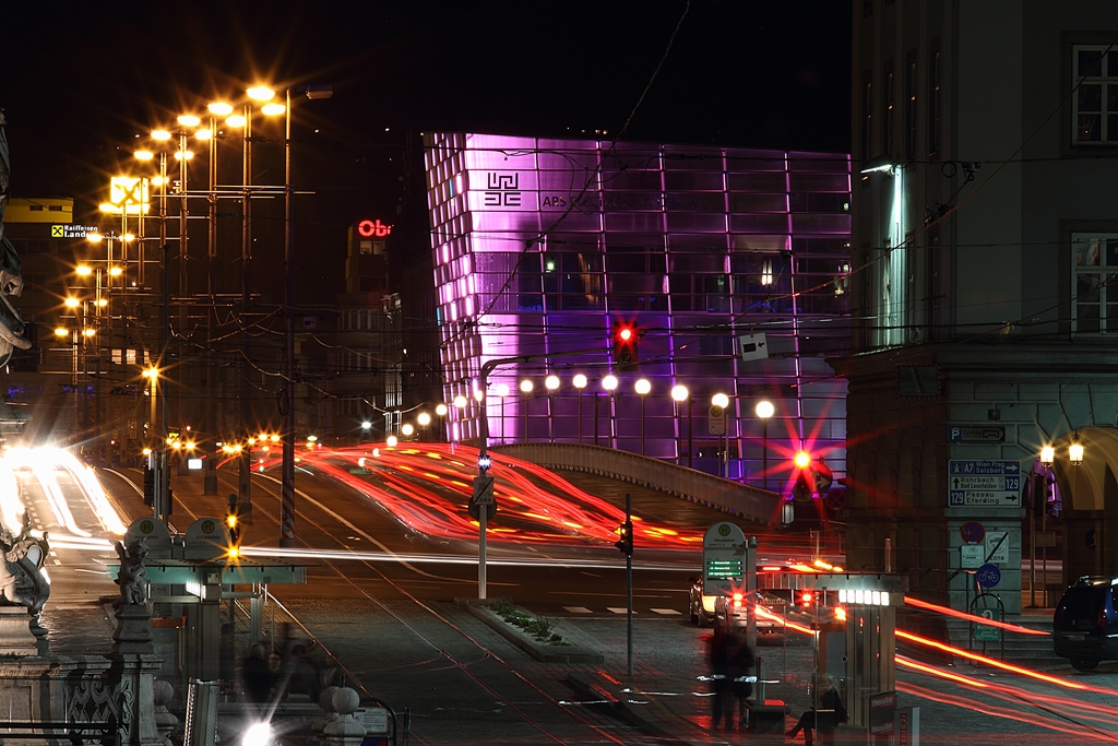 Linz bei Nacht