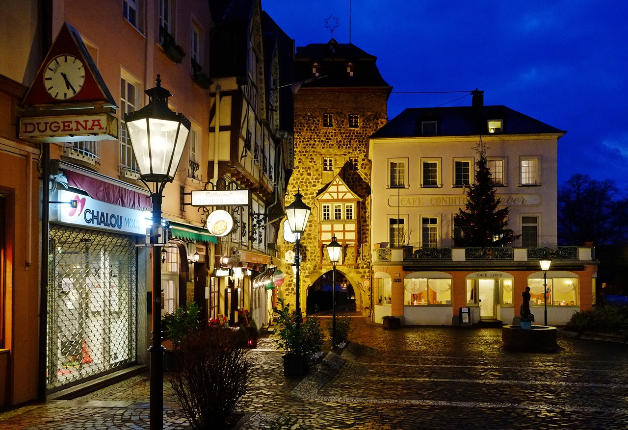 Linz bei Nacht