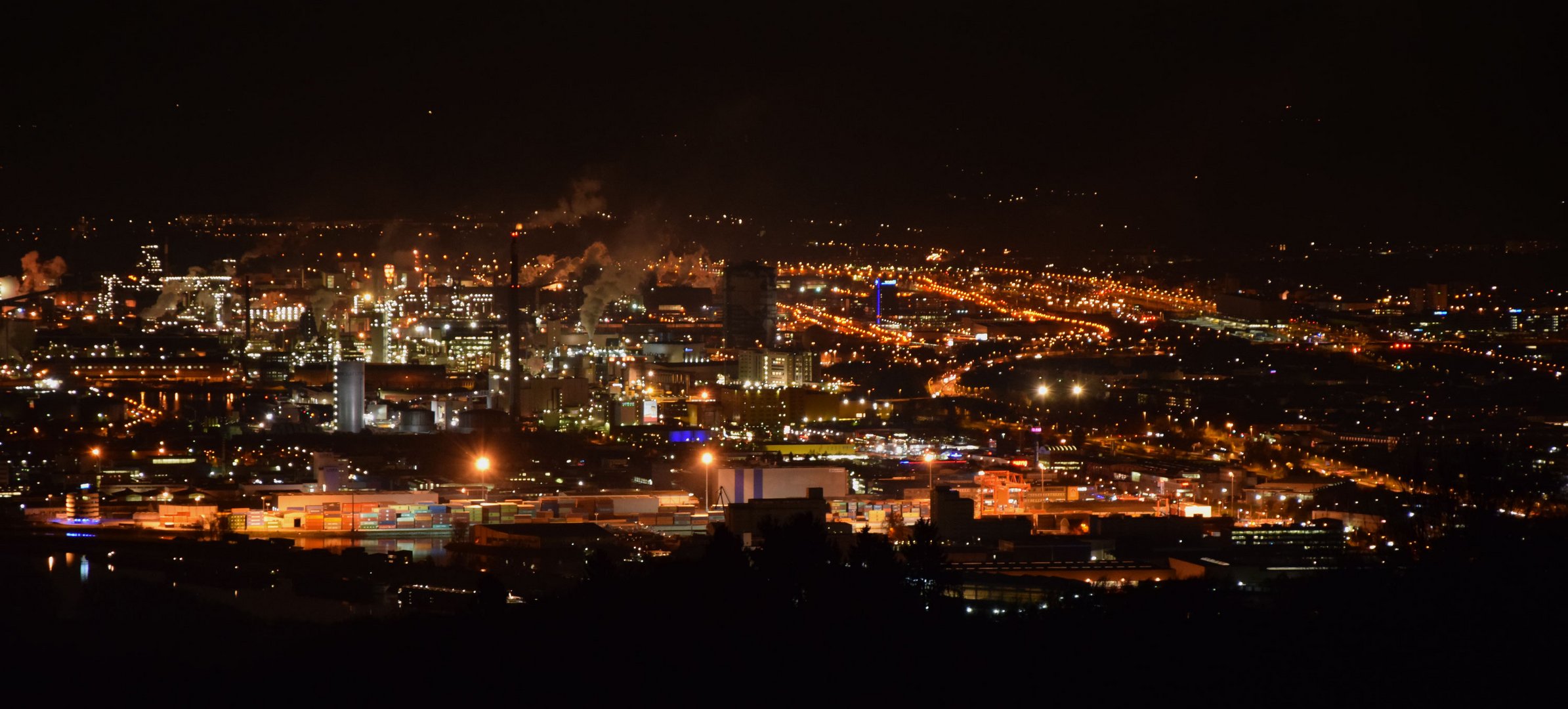 Linz bei Nacht