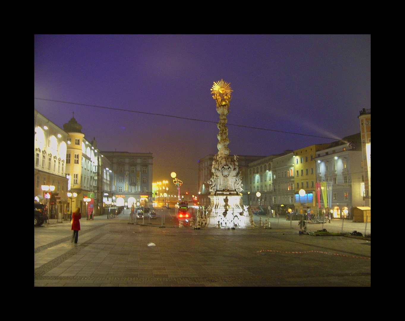 Linz bei Nacht