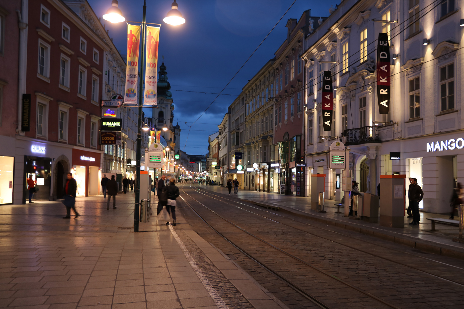 Linz - Einkaufsstraße