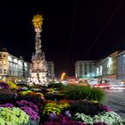 Linz, Hauptplatz bei Nacht