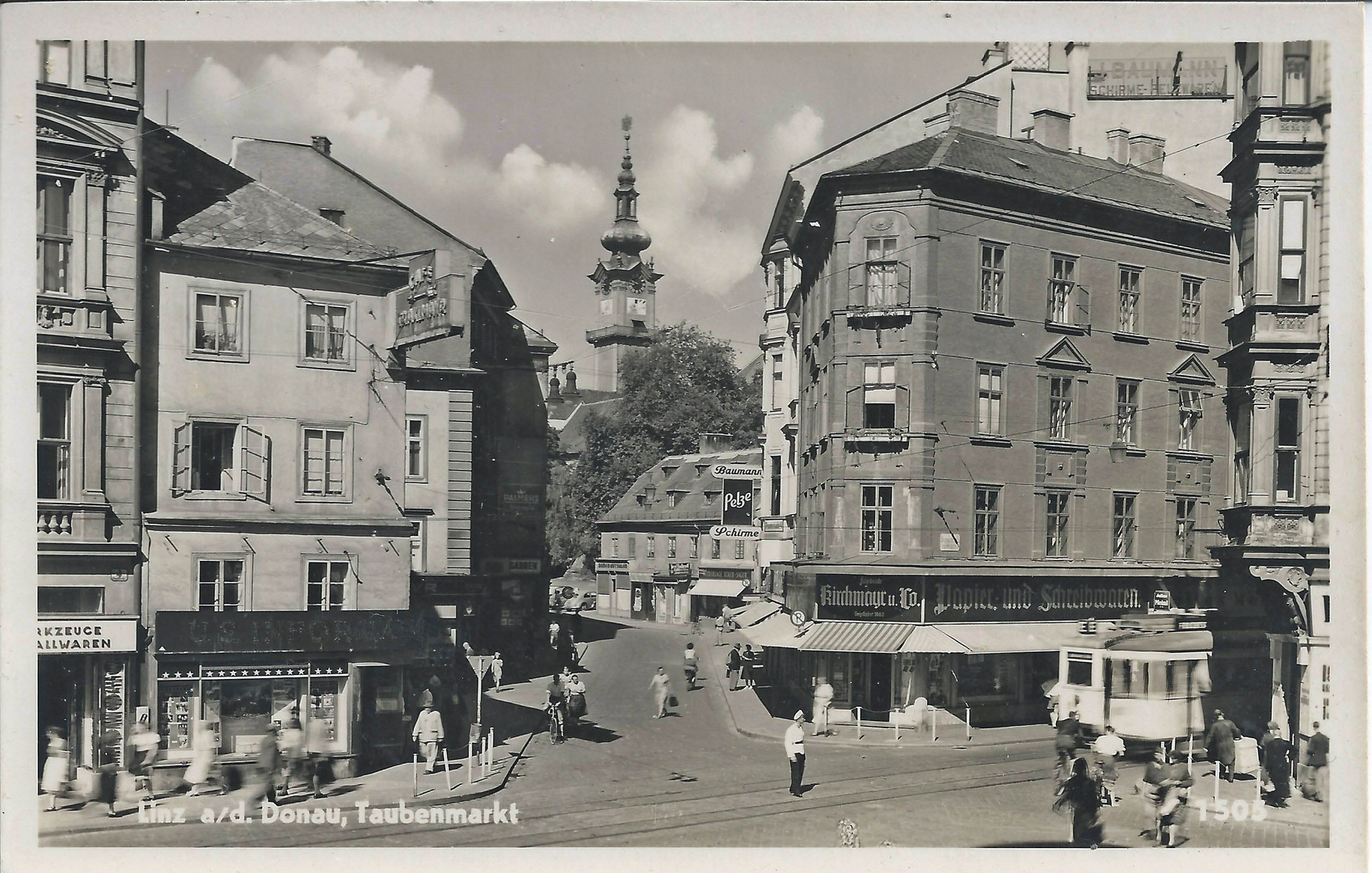 Linz Taubenmarkt 1917