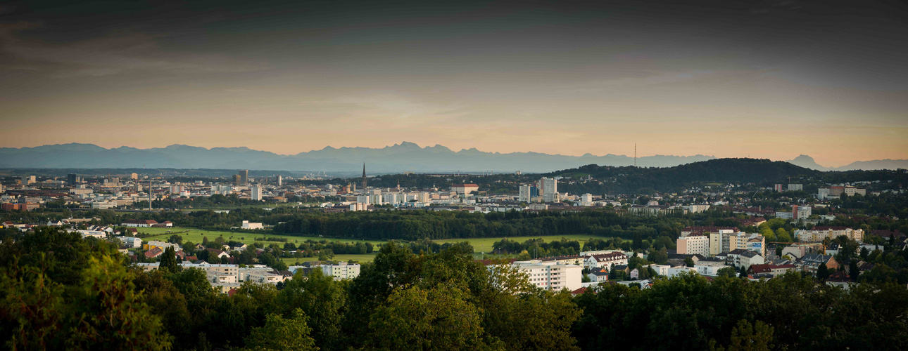 Linz - von unserer Terasse aus