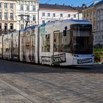 Linzer Hauptplatz im Spiegel