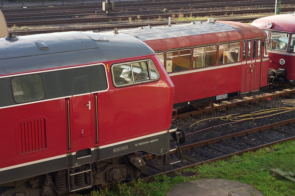 Linz/Rhein 2014 – eine Zeitreise zur alten DB: Steilstreckenfahrzeuge