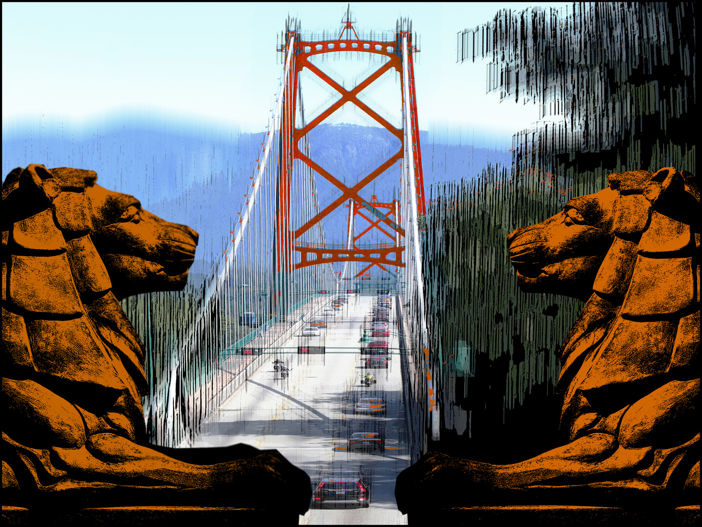 Lions Gate Bridge Foto & Bild monatswettbewerbe, 05 brücken, 2017