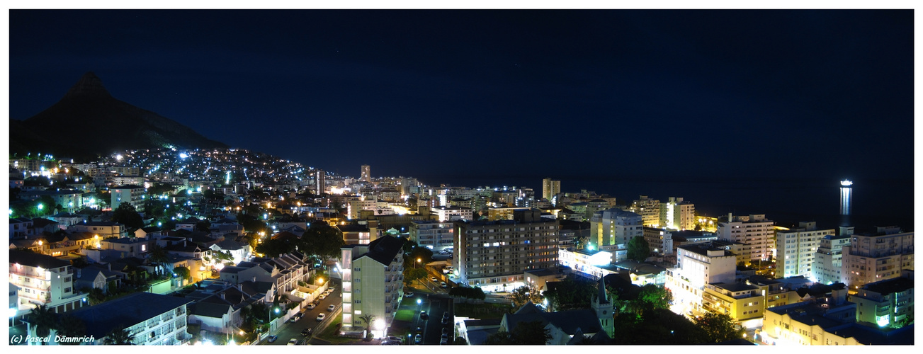 Lionshead @ night - Panorama