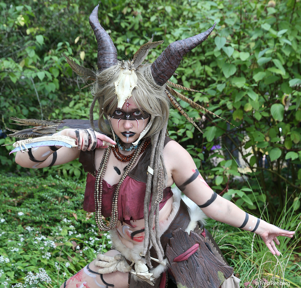 Liora, Witch Doctor OC - Connichi 2018