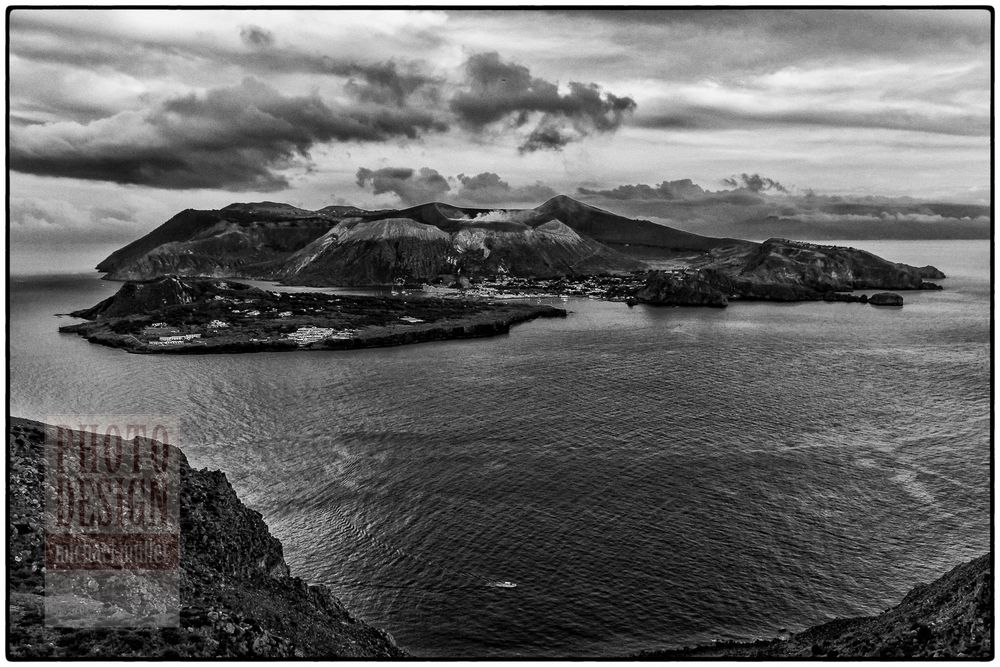 Lipari, Blick nach Vulcano