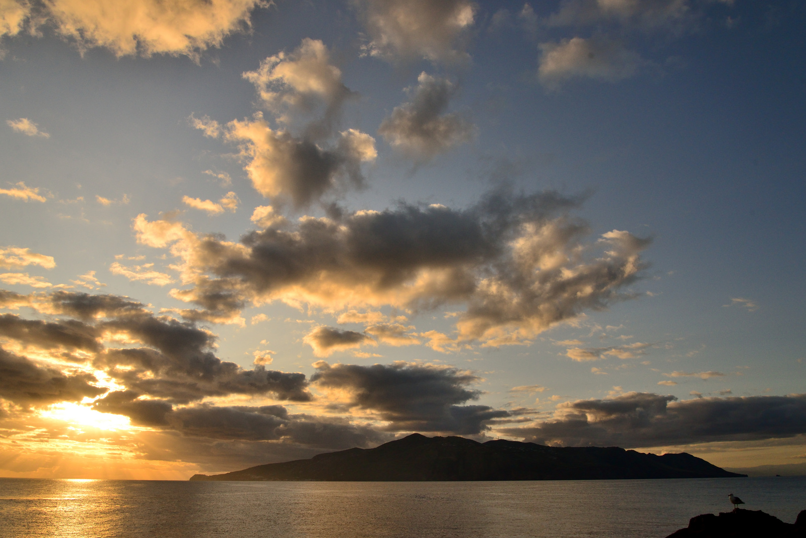 Lipari im Sonnenaufgang