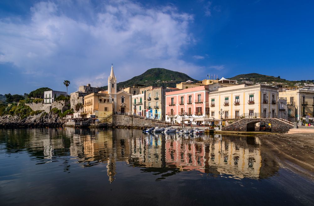 Lipari-Stadt, Liparische Inseln, Sizilien