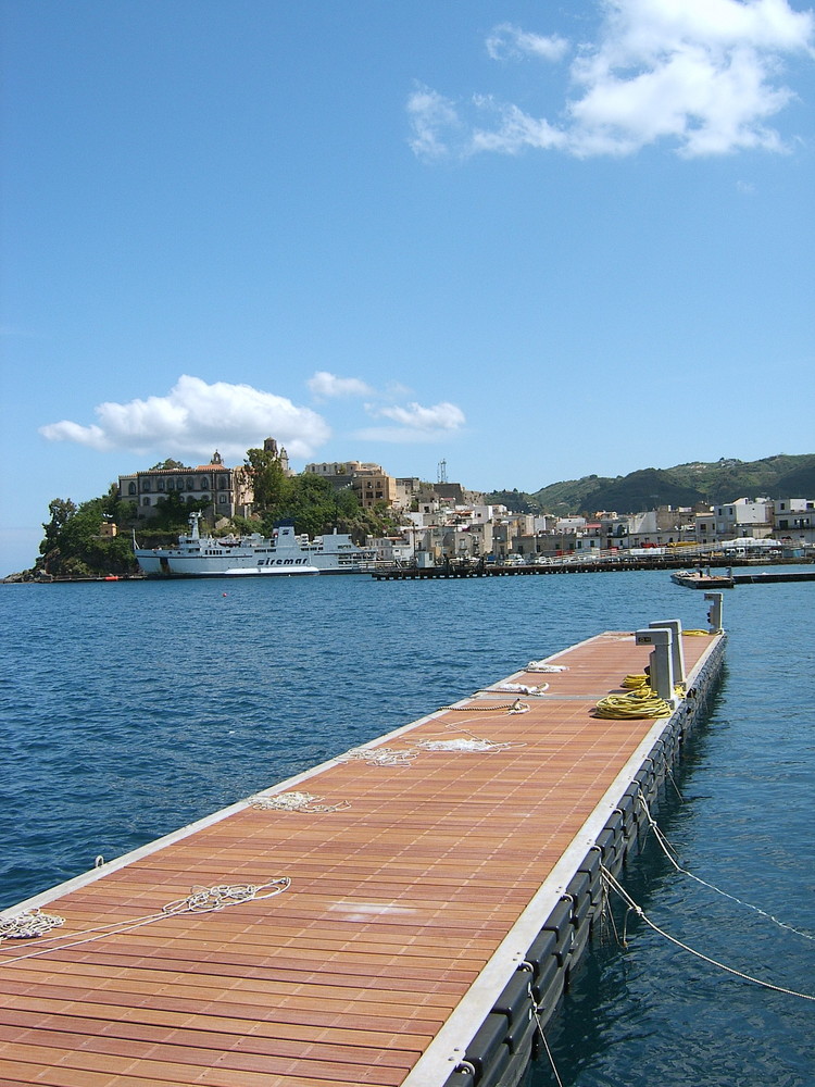 Lipari vom Steiger