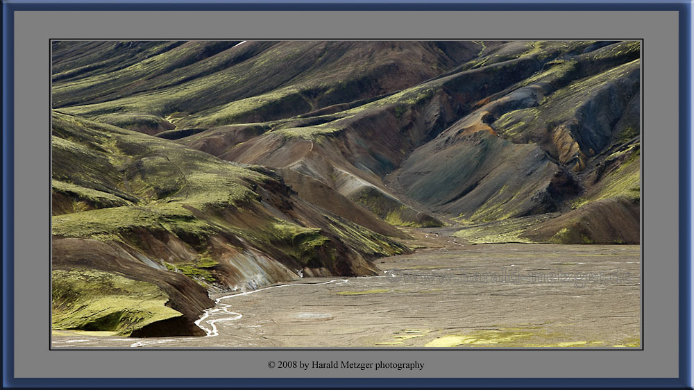 Liparitberge in Landmannalaugar - Island