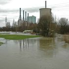 Lippe-Hochwasser von 2010 bei Werne-Stockum