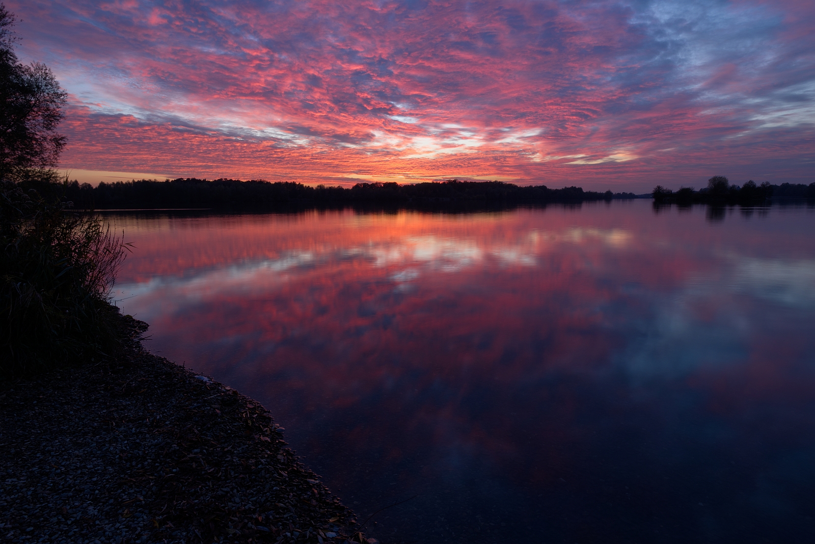 Lippesee Sonnenuntergang