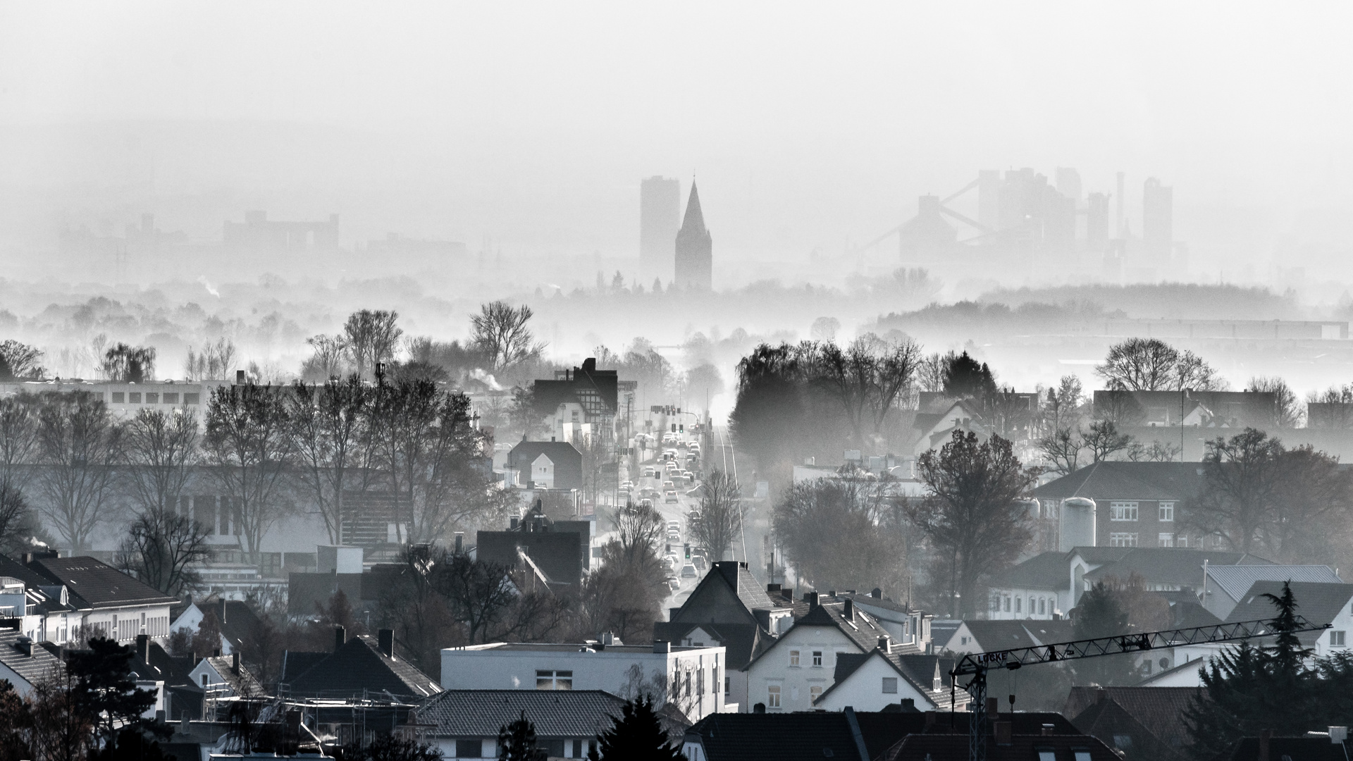 Lippstadt-Blick auf die Erwitter Straße