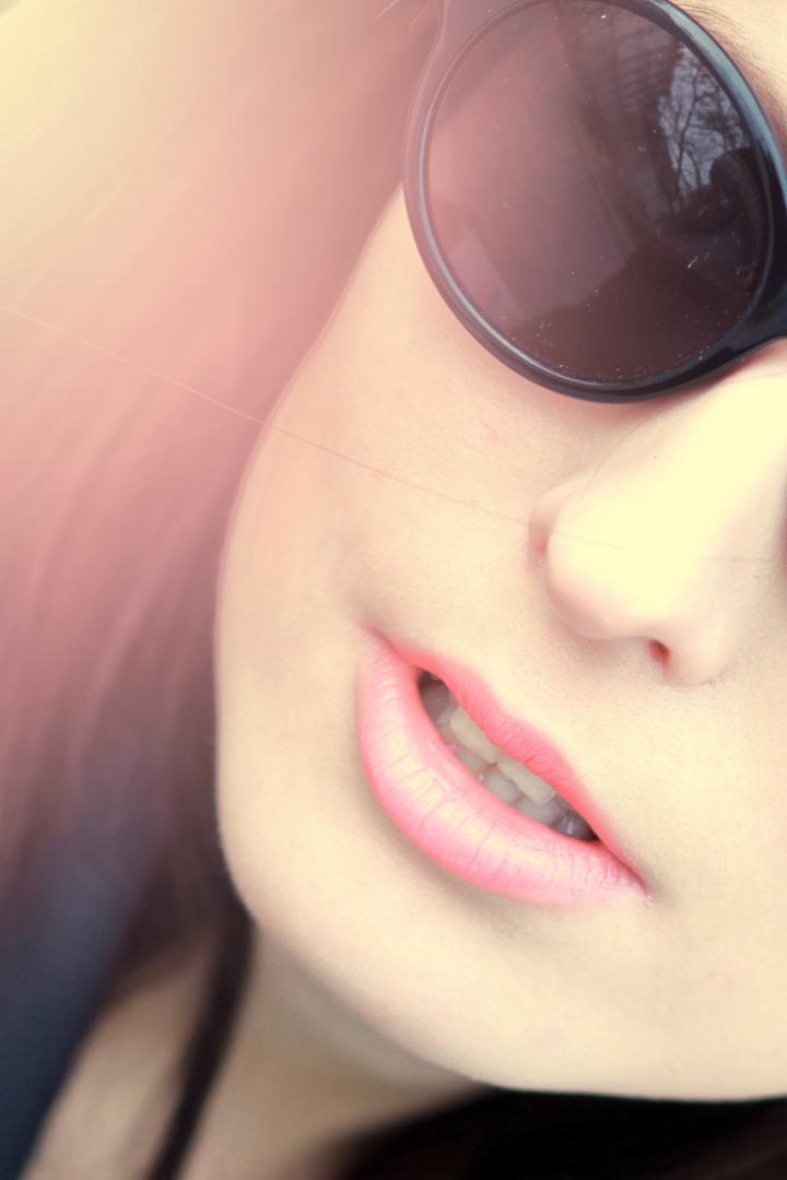 Lips and Sunglasses