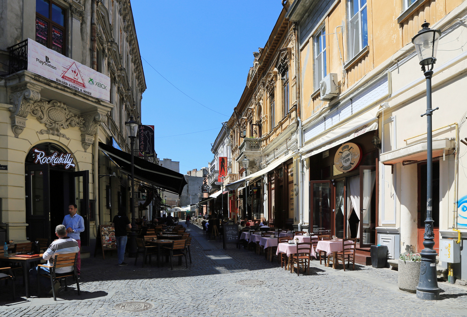 lipscani die altstadt von bukarest 3 Foto & Bild world, altstadt