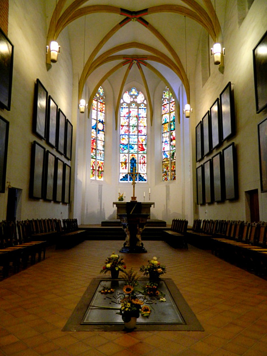 Lipsia, Thomaskirche: la tomba di J. S. Bach