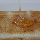 Liquid honey on toast...