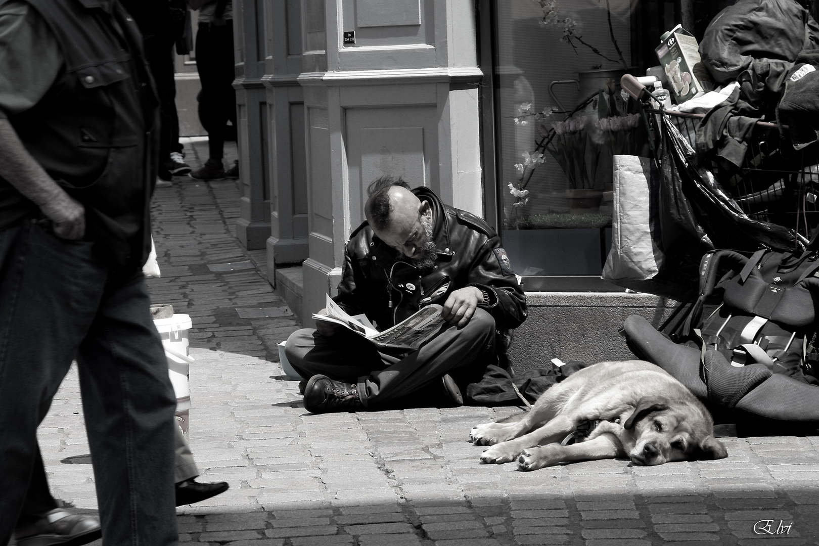 Lire dans la rue à Nantes