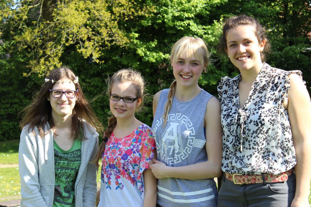 Lisa, Caro, Clara und Ich