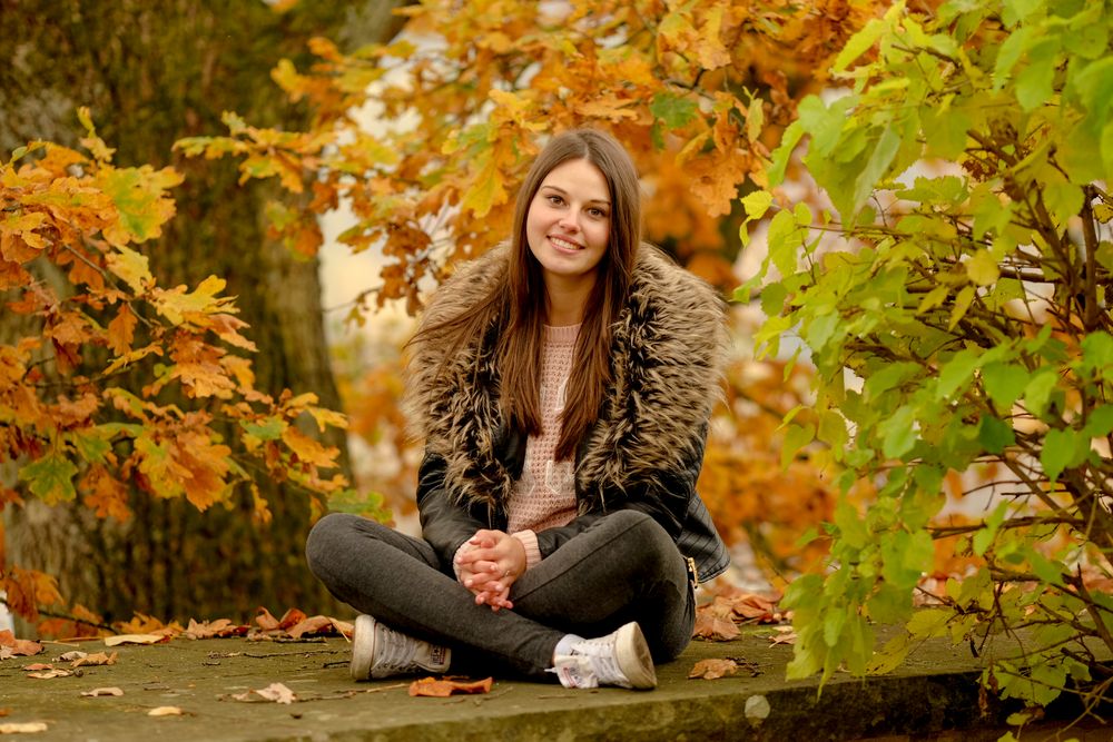 Lisa im Herbst 1