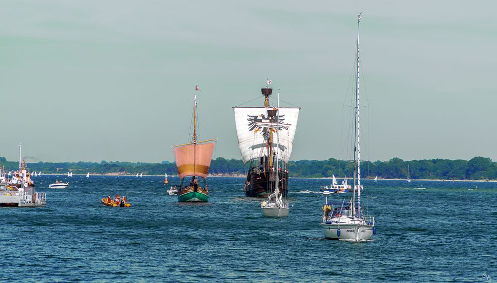 Lisa von Lübeck auf der Travemünder Woche