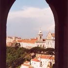 Lisboa 2001 Blick vom Castello