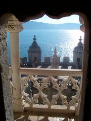 Lisboa: Blick aus dem Torre de Belém