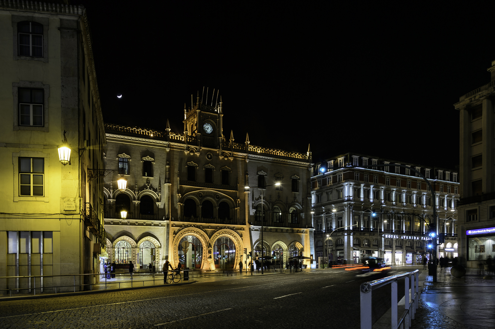 Lisboa by night - Bahnhof Rossio