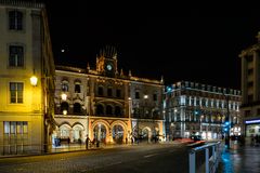 Lisboa by night - Bahnhof Rossio