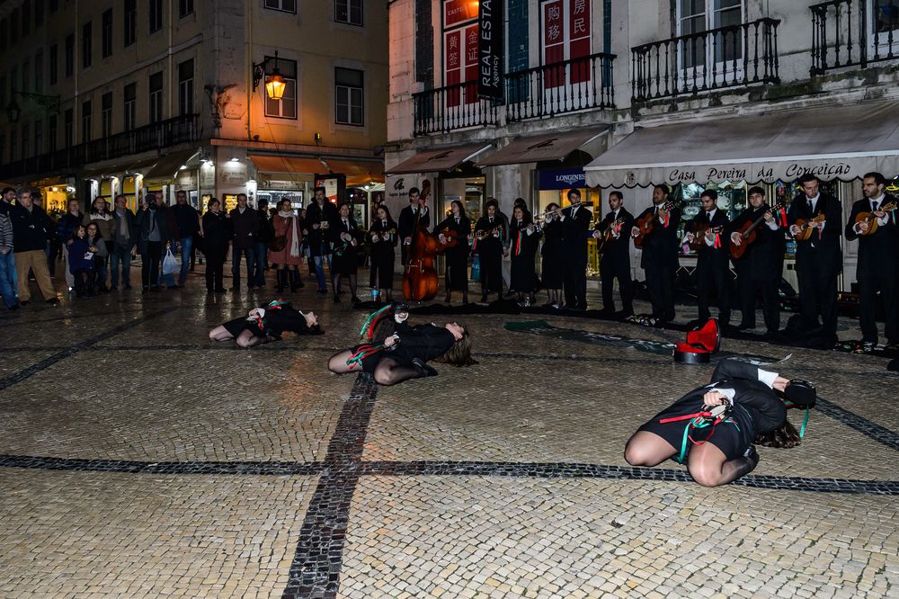 Lisboa by night - Folkloredarbietung