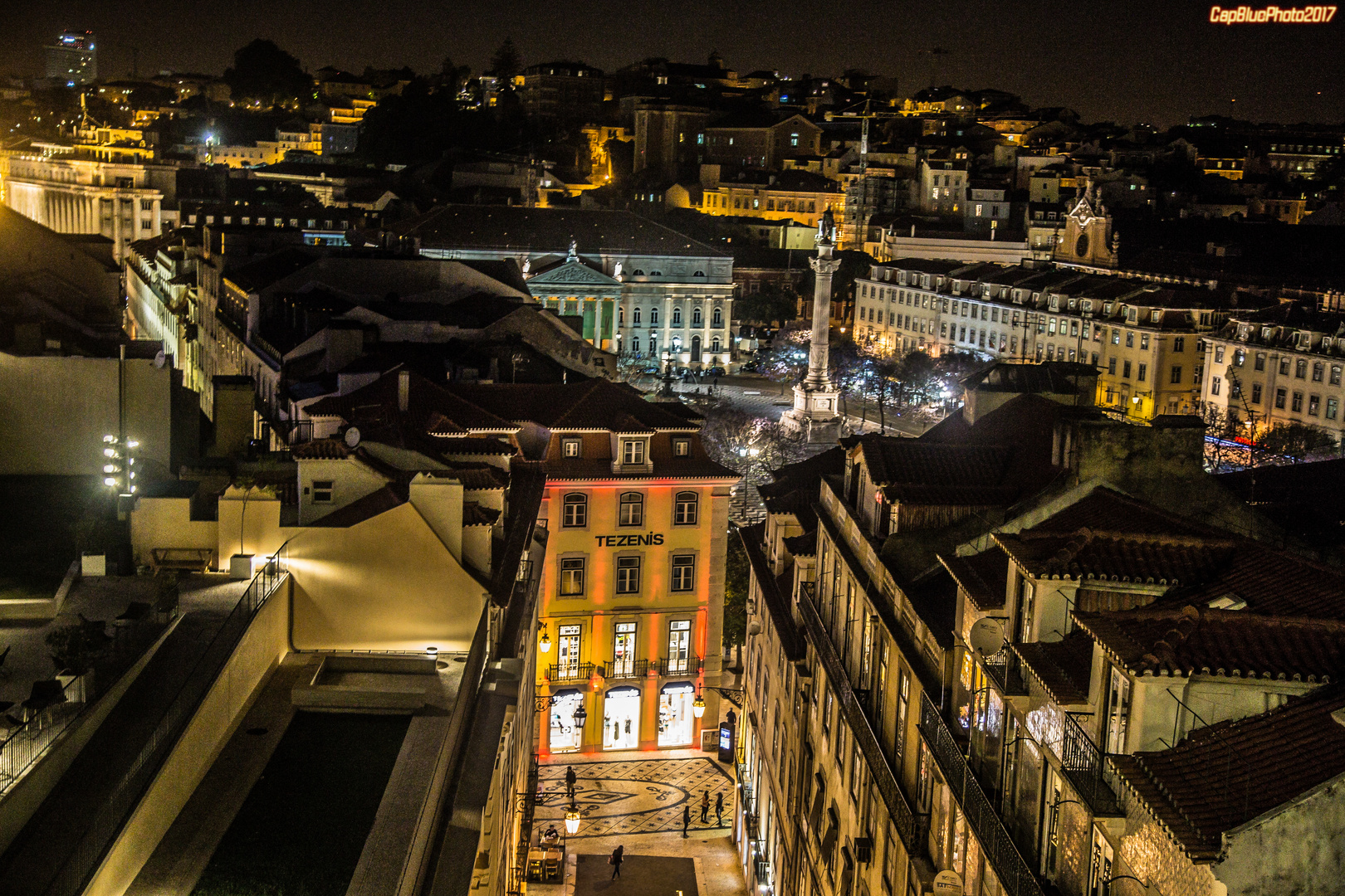 Lisboa by night - Rua do Carmo /Rossio