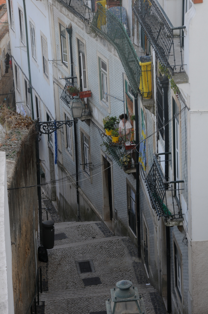 Lisboa - Calle de la Alfama