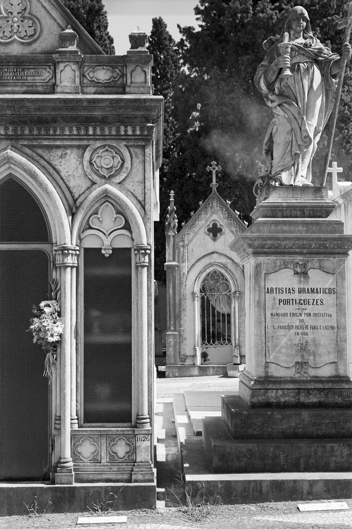 Lisboa / Cemitério dos Prazeres "Der Friedhof der Vergnügungen"