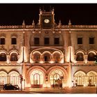 Lisboa de noite: Estação Central do Rossio